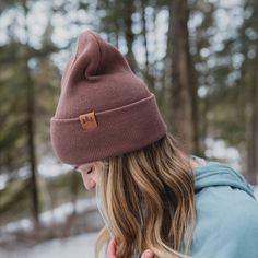 Three Tree Foldover Beanie - Brown - The Montana Scene Tree Design, Tree Designs, Getting Cozy, Winter Wardrobe, Stay Warm, One Size Fits All, Original Design, Montana, Original Designs