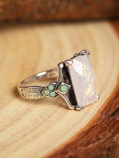 Antique Silver Rings, Vintage Silver Rings, Square Rings, Silver Band Ring, Jewelry Inspo, White Opal, Turquoise Jewelry, Olivia Mark, Bling Bling