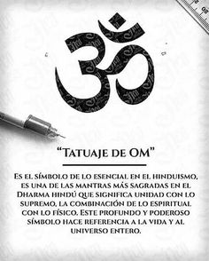 a pen sitting on top of a piece of paper with the word tatue de om