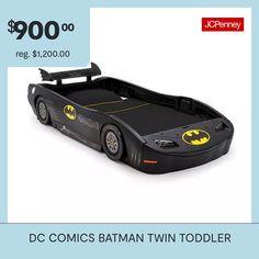 a batman car bed is on sale for $ 200 00