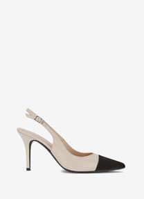 Bea Cream Slingback Heels Everyday Loafers, Mcqueen Menswear, Valentino Couture, Slingback Heels, Trainer Heels, Mint Velvet, Roger Vivier, Slingback Heel