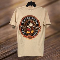 Brand New With Tag Vintage T-shirt With Graphic Print For Disney Fan Events, Mickey Mouse Graphic Tee In Cotton, Donald Duck Shirt, Donald Duck Christmas, Disney Short Sleeve T-shirt For Streetwear, Mickey Mouse Graphic Cotton Tee, Mickey Mouse Donald Duck, Retro Mickey Mouse Crew Neck T-shirt, Disney Cotton Crew Neck T-shirt