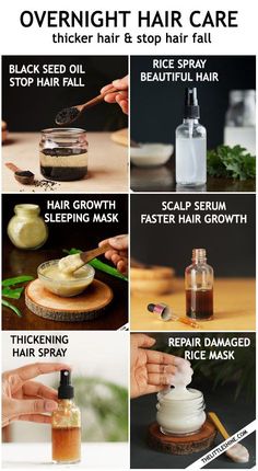 hair growth tips For Thicker Hair Growth, Overnight Hair, Thick Hair Growth, Natural Hair Growth Tips, Overnight Hairstyles, Hair Growth Secrets, Hair Mask For Growth, Thicker Hair