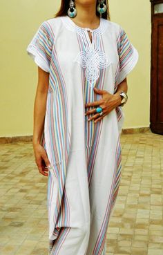 White Loungewear, White Kaftan, Beach Caftan, Moroccan Clothing, Beach Kaftan, Moroccan Kaftan, Mode Abaya, Moroccan Caftan, Cover Beachwear