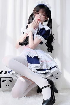 ❤︎ Bow Cat Maid Cosplay Dress❤︎
⚠This item will take 10 days to ship.
-The set content-
Dress+apron+hat+bustle+socks Maid Photography, Maid Photoshoot, Dress Apron, Maid Uniform, Maid Cosplay, Maid Outfit, Girly Dresses, Maid Dress, Cosplay Dress