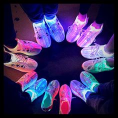 Glow Shoes, Light Up Sneakers, Led Shoes, Light Up Shoes, Unisex Shoes, Round Toe Heels, Sporty Chic, Fiber Optic, Up Shoes