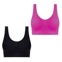 Wycnly Sports Bras for Women 2pcs Plus Size Comfort Breathable Push up Wireless Workout Bras Elder Pullover Seamless Bralette Bralette Summer Saving Bras PLEASE NOTE: Our clothes all are designed for Asian figure,which means would be smaller than normal US sizes Colors may be slightly different depending on computer and monitor settings. Please check the Size Chart before order. If you are not sure the size, please send message to us. Product Description: Season:Spring,Summer,Fall,Winter Gender: Hot Pink Bra, Bra Size Charts, Summer Savings, Plus Size Activewear, Black Bralette, Womens Bras, Bra Women, Sports Bras, Lace Bralette