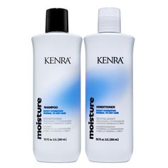 Kenra Moisture Shampoo and Conditioner Boost Hydration are designed to provide intense moisture and hydration to normal to dry hair. This duo works together to cleanse and condition hair while replenishing essential moisture, leaving hair soft, smooth, and manageable. Formulated with a unique blend of nourishing ingredients, these products help restore the natural moisture balance of the hair, improving its overall health and appearance. Ideal for daily use, Kenra Moisture Shampoo and Conditione Dry Shampoo Hairstyles, Moisturizing Shampoo, Hair Care Shampoo, Hair Shampoo, Dry Hair, How To Make Hair, Dry Shampoo, Hair Conditioner, Shampoo And Conditioner