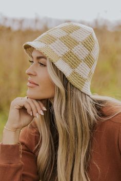 This knit bucket is going to be your new favorite accessory. No matter who you are, where you're from, or what you're up to, you'll be reaching for this hat over + over again. Throw this on to complete your outfit and take on your adventures. *FINAL SALE* Knit Bucket Hat, Winter Adventure, Fall Accessories, Sweater Weather, Accessories Home, Tea Time, Bucket Hat, Final Sale, Self Love