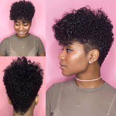 Afro Look, Natural Haircuts, Black Hairstyle, Twisted Hair, Natural Hair Cuts, Tapered Hair