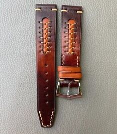 ad eBay - GENUINE COWHIDE LEATHER SKIN WATCH STRAP BAND ALL SIZE. - Inside: 100% Genuine Cowhide Leather. Size: Lugs: all size /Buckle: all size. Condition: 100 % HANDMADE, Suitable for any watches. Custom Leather Work, Handmade Watch Strap, Leather Wristbands, Leather Skin, Crochet Shoes, Watch Straps, Leather Watch Strap, Leather Projects, Leather Watch Bands