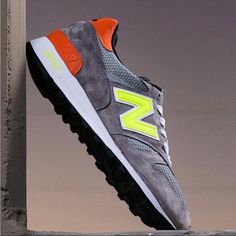 Brand New No Box M 4- W 5.5 M 4.5 - W 6 New Balance 1300, Shoes New Balance, M 4, Gray Yellow, New Balance Shoes, Orange Yellow, Mens Shoes Sneakers, New Balance, Made In Usa