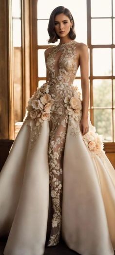 Ceremony Dresses, Couture Mode, Stunning Wedding Dresses, A Wedding Dress, Embroidery Dress, Evening Dresses Long