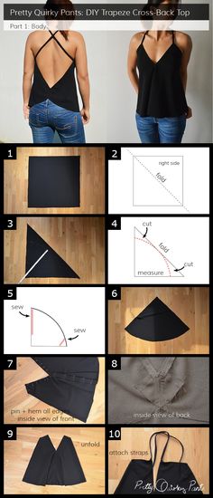 instructions to make an origami top