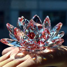 Origin: CN(Origin)Theme: FlowerStyle: feng shuiMaterial: CRYSTAL Crystal Lotus, Feng Shui Crystals, Home Wedding Decorations, Lotus Blossom, Crystal Figurines, Crystal Flower, Glass Paperweights, Home Wedding, Glass Crafts