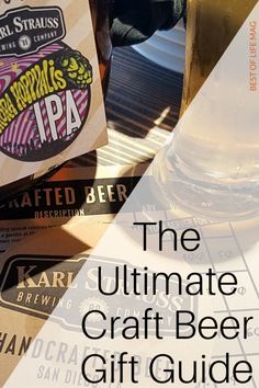 the ultimate craft beer gift guide is here to help you make your own unique gifts