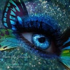 Butterfly eye Bold Eye Makeup, Theatrical Makeup, Photos Of Eyes, Magic Eyes, Stunning Eyes, Eyes Lips