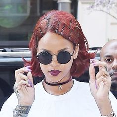 Red Hair Spring, Rihanna Red Hair, 90s Grunge Hair, Maroon Hair, Hair Spring, Popsugar Beauty, 90s Hairstyles, Rihanna Fenty