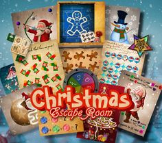 DIY Christmas Escape Room printable pack with festive puzzles and holiday-themed mysteries for family entertainment. Diy Christmas Escape Room, Christmas Escape Room For Kids, Christmas Escape Room, Printable Escape Room, Mystery Party Game, Christmas Activities For Families, Game Diy, Escape Room Game, Escape Rooms