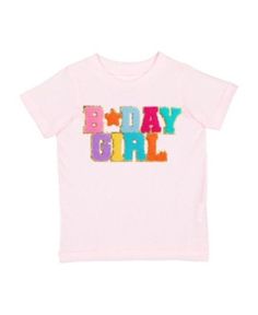 Sweet Wink Girls' Birthday Girl Patch Short Sleeve T-Shirt - Little Kid, Big Kid Red Green Dress, Bday Shirt, Girl Patches, Baby Ballet, Pink Patch, Ballet Kids, Kids Holiday Gifts, Potterybarn Kids, Birthday Girl Shirt