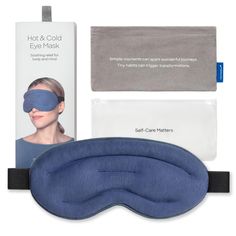 PRICES MAY VARY. HOT & COLD THERAPY: Relieve tired, irritated, puffy, or dry eyes with this heated and cooling eye mask. A perfect solution for dark circles, eye bags, and migraines. NATURAL CLAY BEADS: Filled with natural clay beads, the weighted eye mask distributes heat evenly across the surface, ensuring a comfortable and burn-free experience. ODORLESS & PROTECTIVE BAGS: Comes with 2 protective bags – a fabric bag for microwaving and a plastic bag for freezing, preventing odor transfer. Enjo Cold Eye Mask, Victoria Paris, Compression Therapy, Tiny Habit, Paris Holiday, Natural Clay, Kickstarter Campaign, Travel Products, Cold Therapy