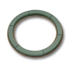 an image of a green ring on a white background