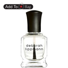 in stock Deborah Lippmann Nail Polish, Rock Nails, Quick Dry Nail Polish, Nail Hardener, Dry Nails Quick, Weak Nails, Dry Nail Polish, Nail Growth, Nail Strengthener