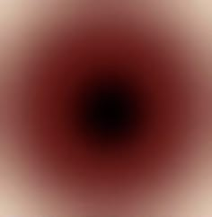 an abstract red and white background with a black circle in the center, as if it were blurred or blurry