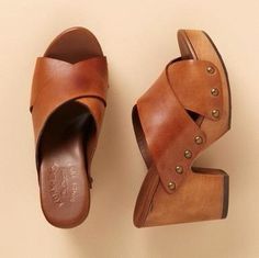 Summer Clogs, Heel Caps, Leather Cross, Shoe Closet, Shoe Obsession