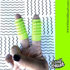 The Coil Brush is a natural hair styling tool. Silicone finger hair brush for natural hair. Created for all hair types. Save styling time and improve curl definition in your styles (braid outs, twist outs, finger coils). On sale. Best product for natural hair. Top product. Detangle small sections. Product For Natural Hair, Natural Hair Styling, Organic Natural Hair Products, Coiled Hair, Finger Curls, Finger Coils, Best Natural Hair Products, Hair Styling Tool, Curl Definition