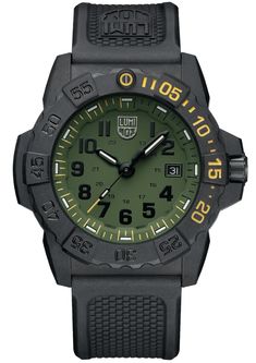 Luminox Navy Seal Foundation 45mm Military Dive Yellow Colour Combination, Yellow Color Combinations, Louis Moinet, Tech Watches, D1 Milano, Tw Steel, Seiko Presage