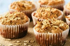 muffins cooling on a wire rack with nuts