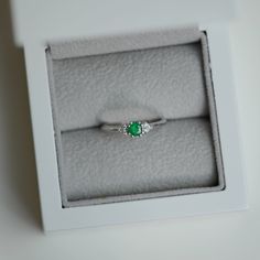 Solid gold emerald ring is perfect jewelry for an engagement ring, wedding and anniversary ring or just as bridesmaid gift. Emerald stacking ring is made of solid gold in a vintage and classic style. Emerald wedding band is designed for confident women! Diamond and emerald stacking ring is designed by Mialis. Choose from the variations the color of gold. If you are looking to make this piece even more custom and special, feel free to contact me! We will find a way to make something specially for Elegant Green Emerald Cut Stackable Rings, Green Diamond Stackable Ring, Stackable Emerald Cut Emerald Ring, Emerald Cut Stackable Rings With Prong Setting For Promise, Green Diamond Stackable Ring With Round Cut, Classic Emerald Promise Ring With Birthstone, Elegant Green Stackable Diamond Ring, Green Stackable Diamond Ring With Round Cut, Formal Green Stackable Rings