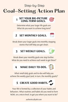 Weekly Goal Setting, Weekly Goal Ideas, Setting Weekly Goals, Long Term Goals Ideas, Self Improvement Tips Goal Settings, High School Goal Setting, Bullet Journal Goal Setting, Step Goals, Wake Ideas