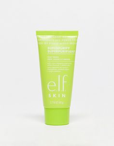 Face + Body by e.l.f. Friday night, sorted Color-changing clay mask Designed to clear and refine pores, absorb excess oil and leave skin moisturized Suitable for dry, normal, oily and combination skin Formulated with white charcoal and kaolin clay Product is non-returnable for hygiene reasons Elf Skin Care, Elf Skincare, Green Face Mask, 2024 Aesthetic, Clay Face Mask, Elf Cosmetics, Face Acne, White Charcoal, Clay Mask