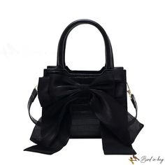 Bird in Bag - Popular small bags female new fashion crossbody bag simple bow handbag Rectangular Shoulder Bag With Bow For Shopping, Trendy Tote Bag With Bow, Trendy Bow Bags For Everyday Use, Trendy Bags With Bow For Everyday Use, Trendy Everyday Bag With Bow, Chic Formal Shoulder Bag With Bow, Trendy Bag With Bow For Everyday Use, Trendy Bags With Bow For Daily Use, Black Formal Bag With Bow