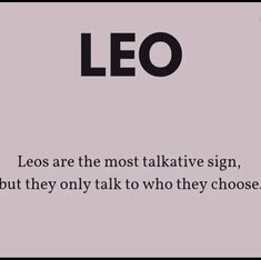 the words leo are written in black and white on a light purple background with an image of