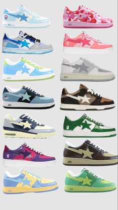 Bapesta High Tops, Bapesta Sneakers Aesthetic, 2000’s Shoes, Shoes Bapesta, Bapesta Outfit, Bape 2000s, 2000s Fashion Shoes, Bape Shoes Outfit, Bape Fit