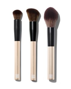 All of our incredible Makeup Brushes in one kit! INCLUDES:The Blending BrushThe Sculpting BrushThe Powder Brush Make Up Brush, Make Beauty, Makeup Bundles, Gift Of Time, Brush Kit, Drugstore Makeup, Brow Pencils, Makeup Shop, Gift Card Shop