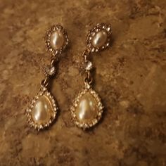 Post Earrings Vintage Pearl Drop Earrings, Seth Clearwater, Pearl Teardrop Earrings, Pearls Earrings, Future Wedding Ideas, Wedding Goals, Vintage Pearls, Pearl Drop Earrings, Dream Style