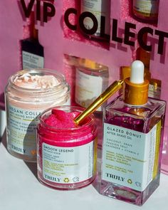 Truly Beauty Aesthetic, Truly Beauty Products, Luxury Body Care, Truly Beauty, Shaving Oil, Pretty Skin Care, Donut Glaze, Bath And Body Care, Pretty Skin