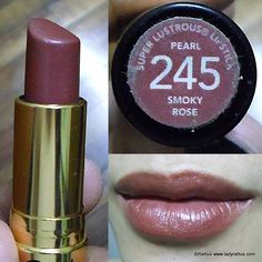 LIPS: Revlon Super Lustrous Lipstick (Smoky Rose, Love That Pink, Mink) | Lady Rattus Blog Makeup Over 50, Makeup Obsession