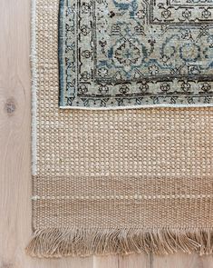 Bring texture to your space with the sophisticated hand-woven jute pattern of our Girona Natural Handwoven Jute Flatweave Rug. This rug is all about the details from the tonal jute variations, to the subtle fringed edged. Styled in hallways or anchoring your living room furniture, let its subtle hue add just the right amount of dimension to your home design. Due to the handmade quality of our rugs, they may vary slightly in size and/or color. Rug pattern is scaled to rug size and may vary from t Layered Rug, Rug Over Carpet, Boho Chique, Natural Jute Rug, Rug Studio, Rug Guide, Flatweave Rug, Layered Rugs, Mcgee & Co