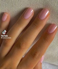 Holiday Nails Summer 2023 Pink, Natural Nails Manicure Polish, Gel Nails For Older Women Over 50, Gel Manicure Short Nails Summer, Light Pink Natural Nails Short, Opi Pink Nail Polish Shades 2023, Light Pink Mani Pedi, Shirt Nail Ideas, Adventure Nails