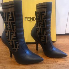 Reposhing This Item I Purchased From @Tobeyk. Loved It, But Ready To Rotate For Something New. Questions? Leave A Comment Below! Fendi Shoes, Ankle Booties, Leave A Comment, Bootie Boots, Limited Time, Ankle Boots, Fendi, Women Shoes, Boots