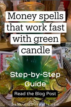 Tired of struggling to make ends meet? Our money spells that work fast with green candle can help turn your luck around. With the power of the candle and your intentions, you can manifest the financial stability you desire. Money Spell With Green Candle, Prosperity Candle Spell, Witchcraft For Money, Quick Money Spells, Fast Money Spells, Green Candle Money Spell, Money Spells That Work Fast, Spells For Beginner Witches