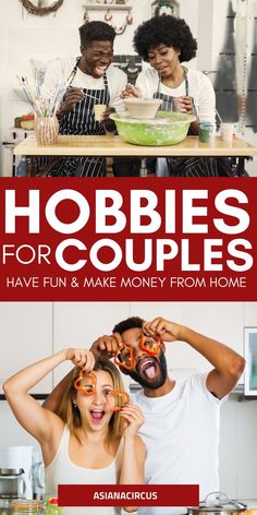 Try the most fun at-home hobbies for couples to do together. You’ll find here cheap and easy couple hobby ideas for new and married couples so you can share and create some new memories and maybe even make some extra money. At Home Hobbies, Home Hobbies, Best Hobbies, Romantic Games