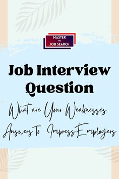 an interview question with the title job interview question