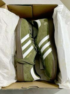 Adidas Gazelle Green, Adidas Munchen, Shoe Wishlist, Timberlands, Hype Shoes