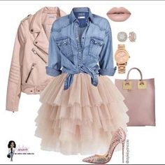 Pink Tulle Skirt Outfit Casual, Tulle Skirt Outfit Casual Street Style, Rok Tile, Vestidos Country, Tulle Skirt Outfit, 일본 패션, Tulle Skirts